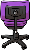 wheel Chair Purple